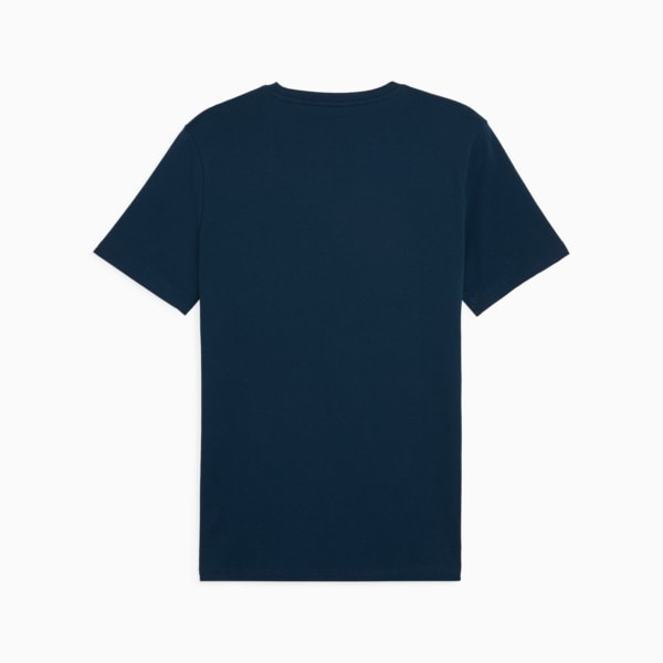 Neymar JR "BNA" Men's Football Logo Tee, Marine Blue-Sand Dune, extralarge-IND
